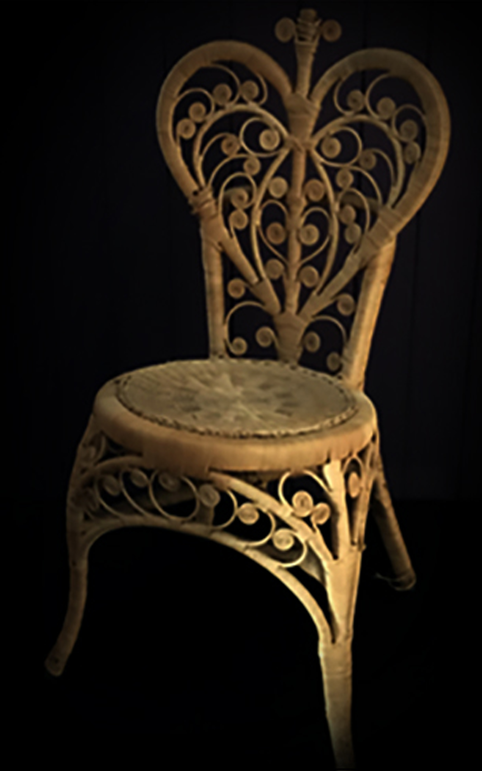 Haunted Wicker chair